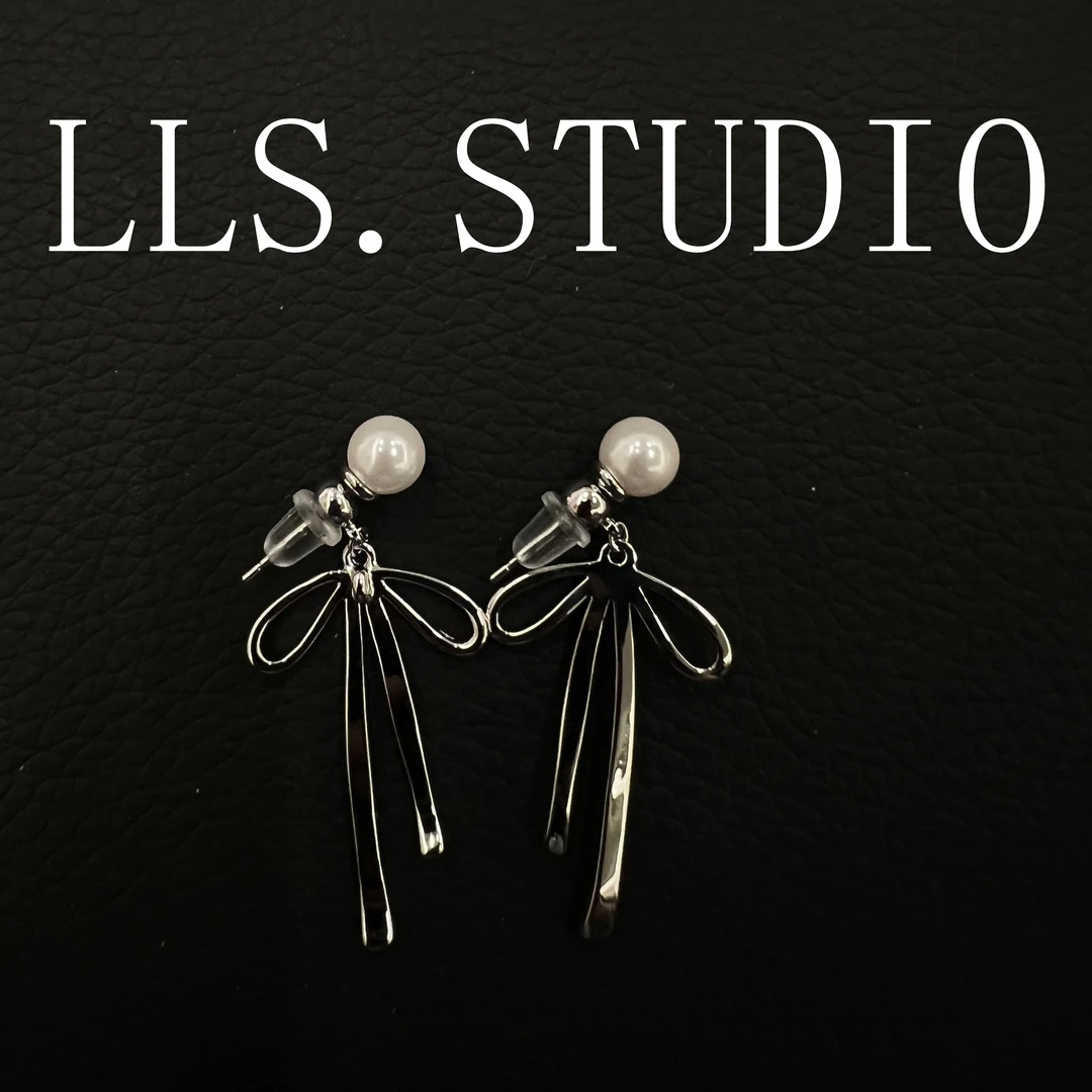 s925银针仿珍珠耳饰 珠子  7108