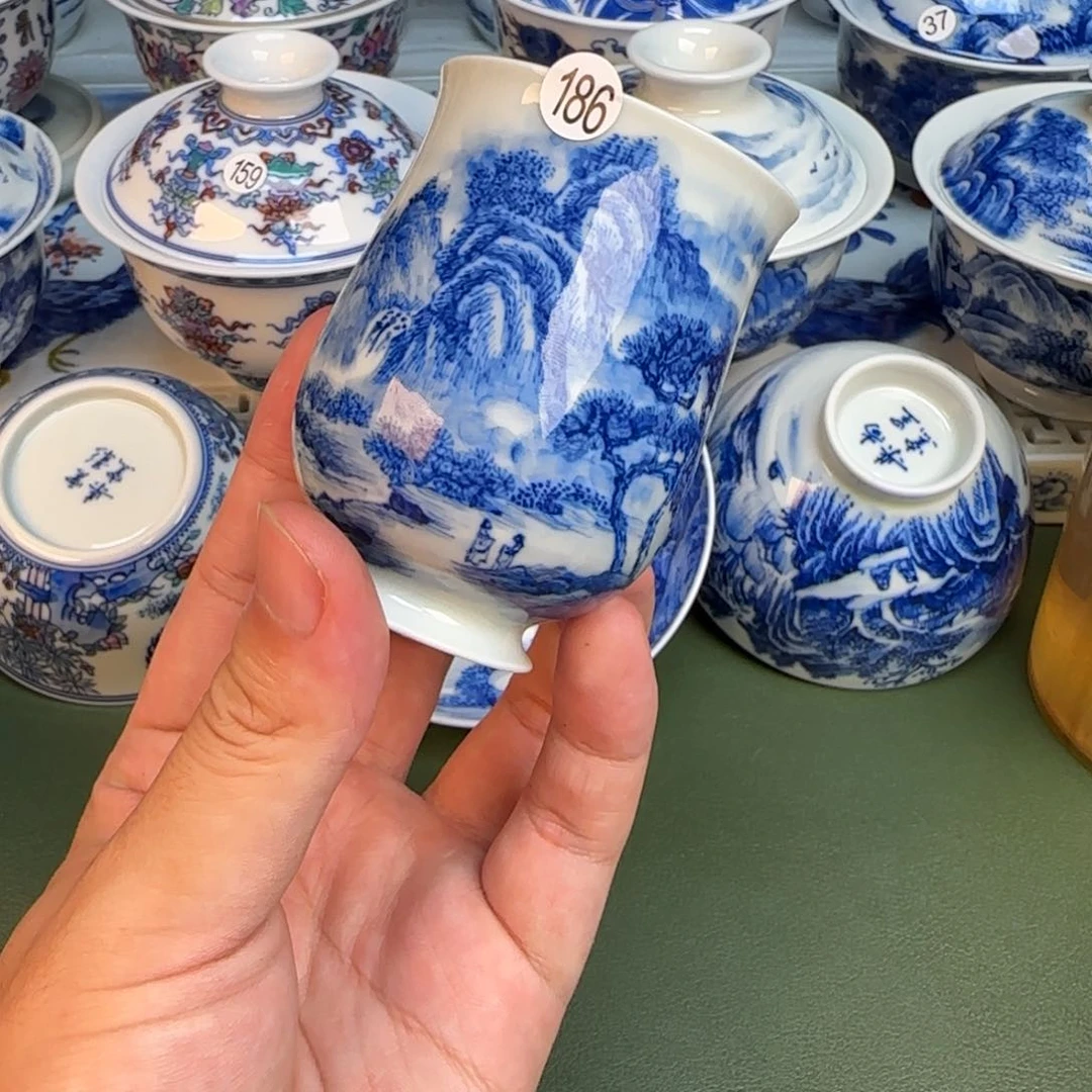 彦祖纯手工手绘茶具186