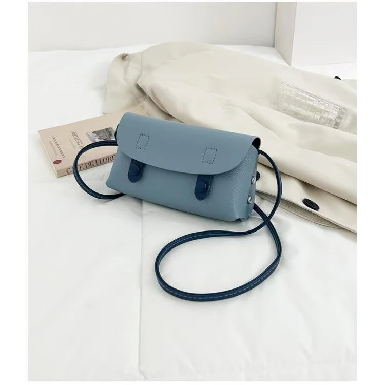 00Purse轻奢女包单肩斜挎包时尚百搭小方包高颜值设计感6623