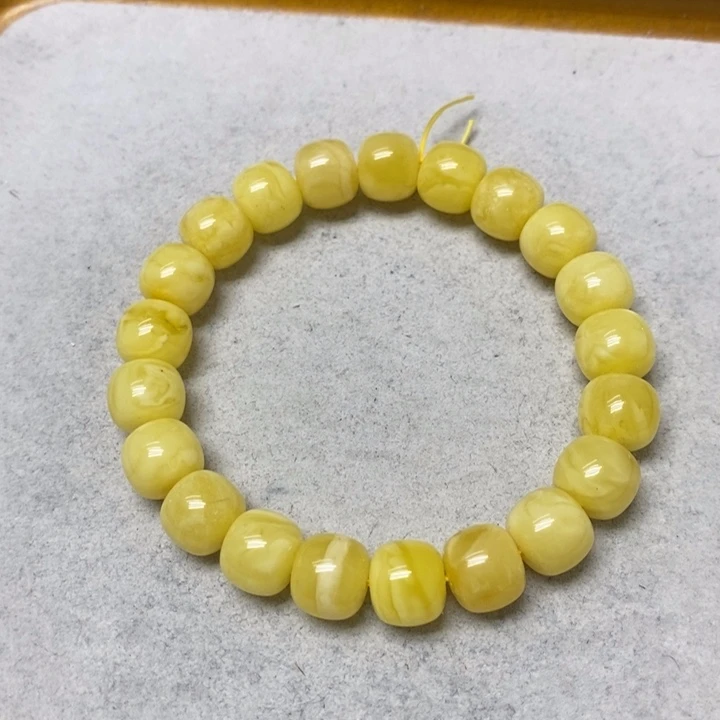 蜜蜡未镶嵌裸石串