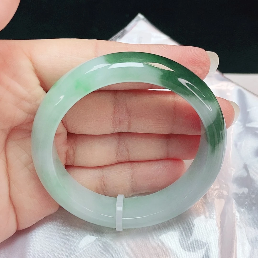 未镶嵌手镯翡翠正圈54