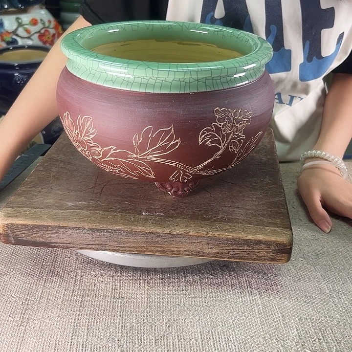泳坤堂石湾盆陶瓷