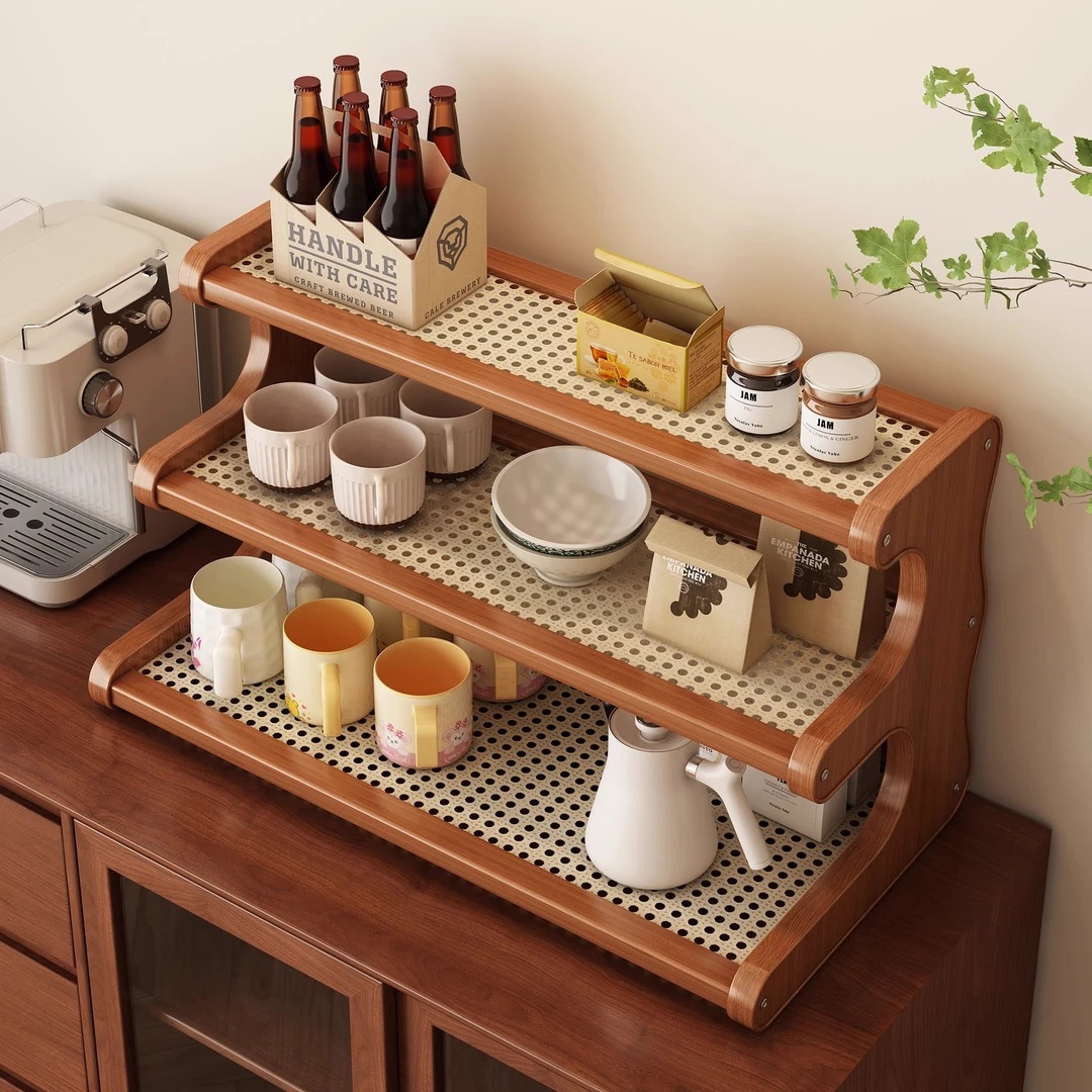 杯架置物架餐桌台面杯架子桌面茶杯水杯咖啡杯茶具收纳桌上放杯子