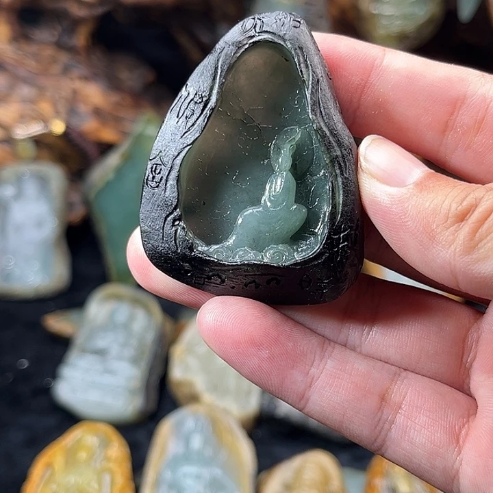 定制翡翠未镶嵌廾****◤
