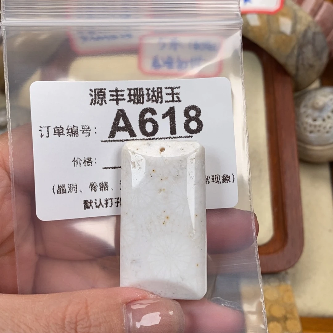 硅化玉颈饰未镶嵌y****y