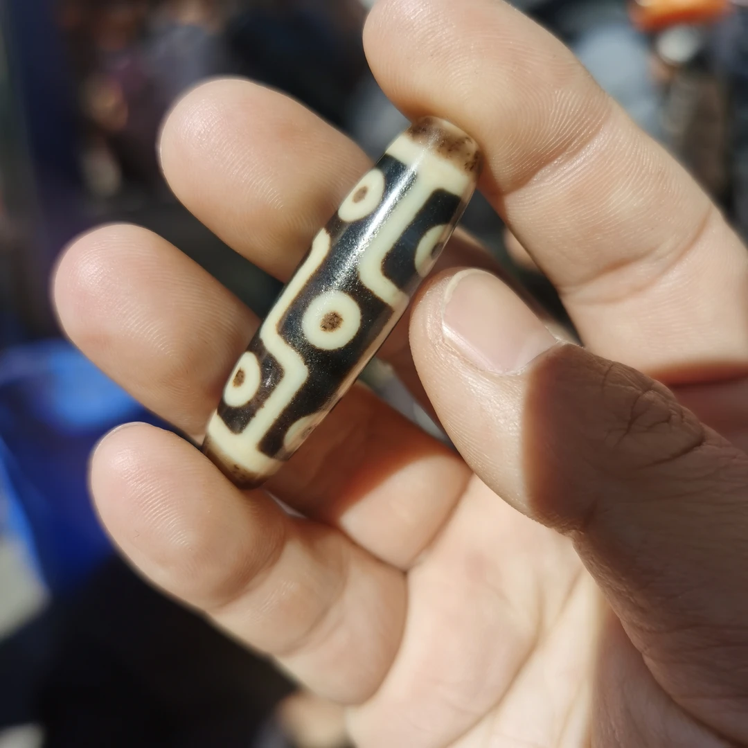 非金属合成锆石手链 08号九眼珠子，九眼