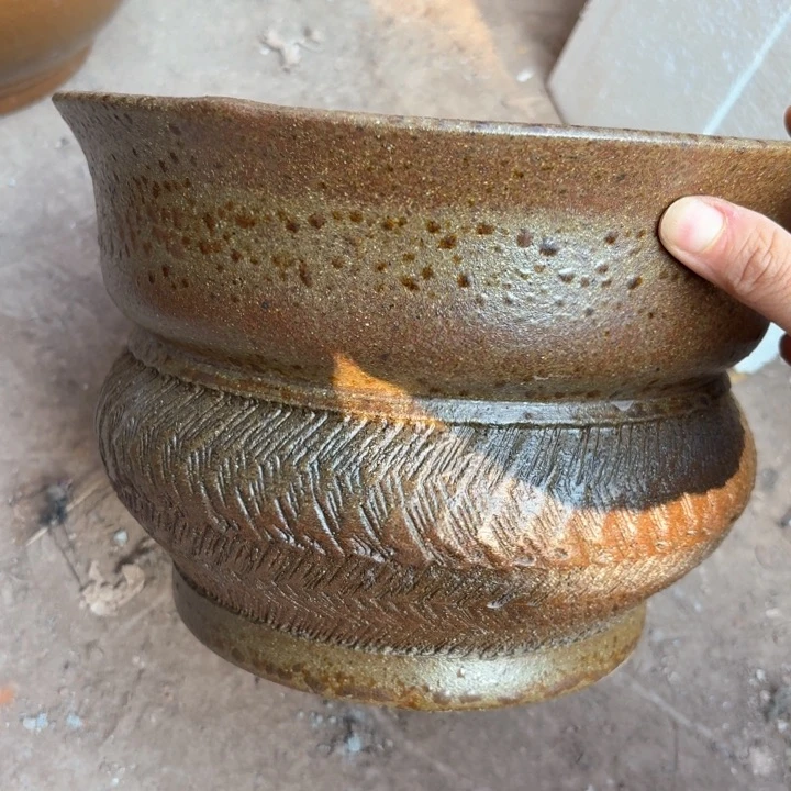 紫砂花盆口径24/16有孔