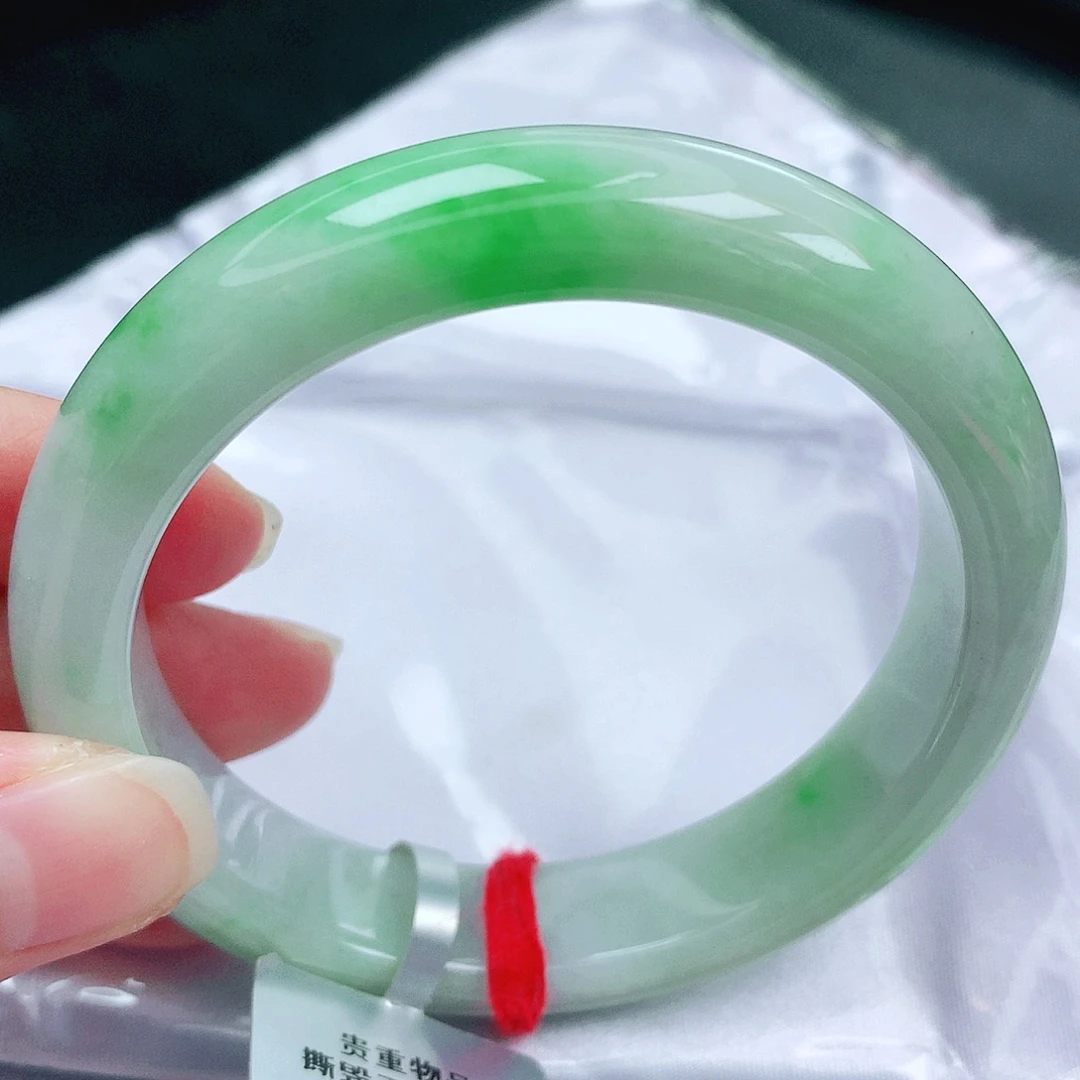 未镶嵌手镯翡翠缅甸天然A货翡翠手镯