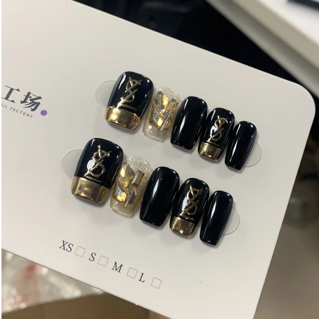 大牌同款 【杨树林】纯手工轻奢手工穿戴甲(送高级工具包)