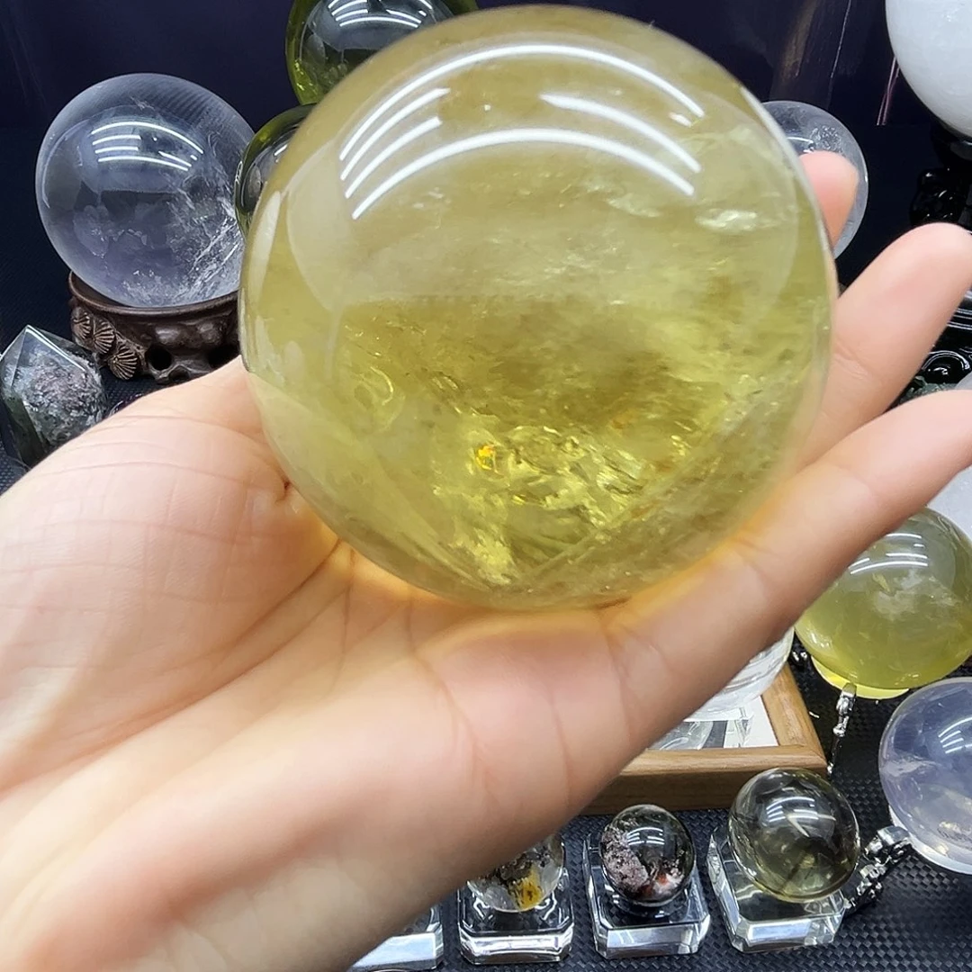 未镶嵌水晶珠宝半成品7.4公分