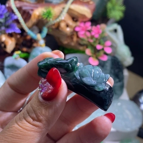 【闪购商品】颈饰未镶嵌翡翠喜上