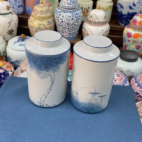 瓷片陶瓷密封罐茶叶罐