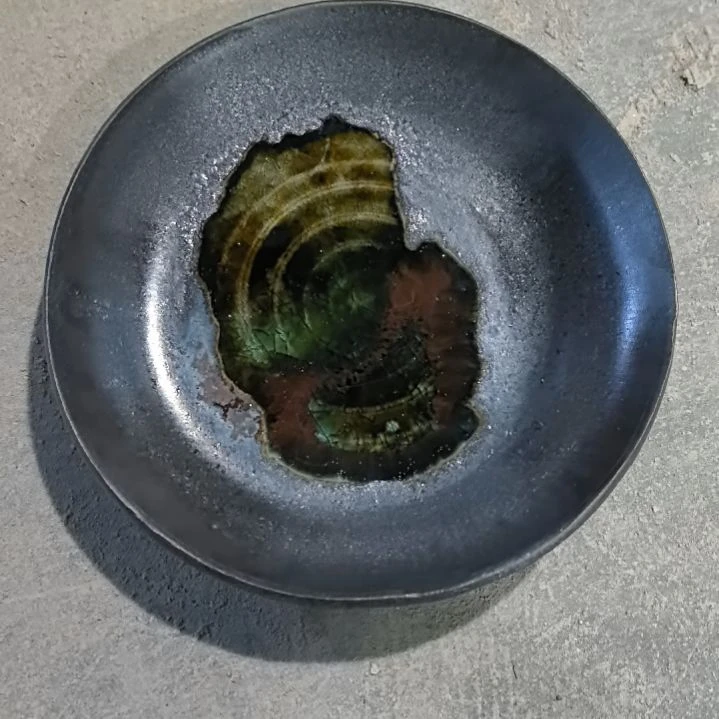 海***硬陶摆件手工高温原矿窑变新品福利