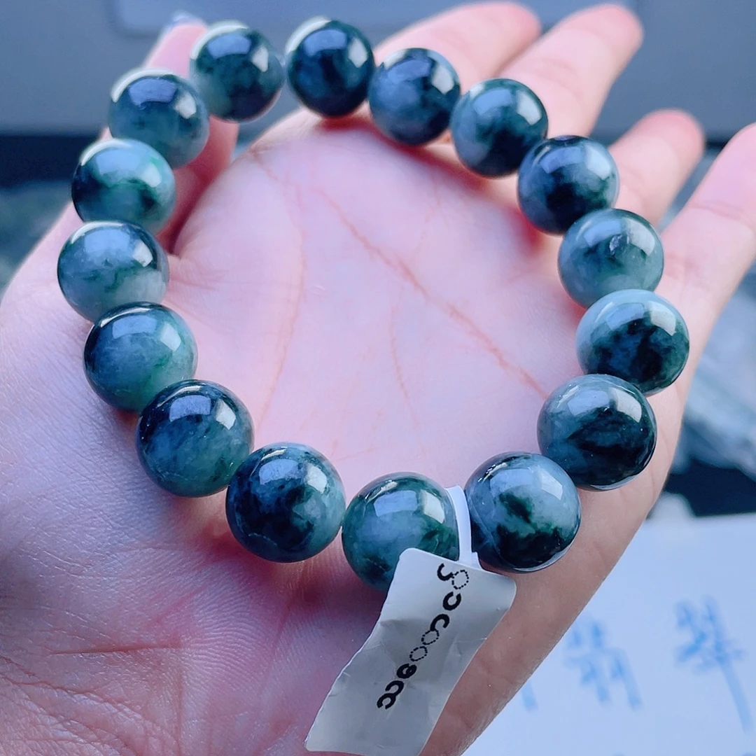 未镶嵌定制翡翠珠串