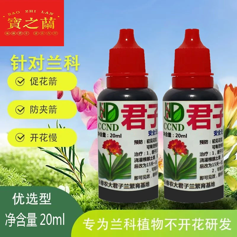 宝之兰促箭剂快速拔剑剂通用型防夹剑液促开花蝴蝶兰君子兰专用