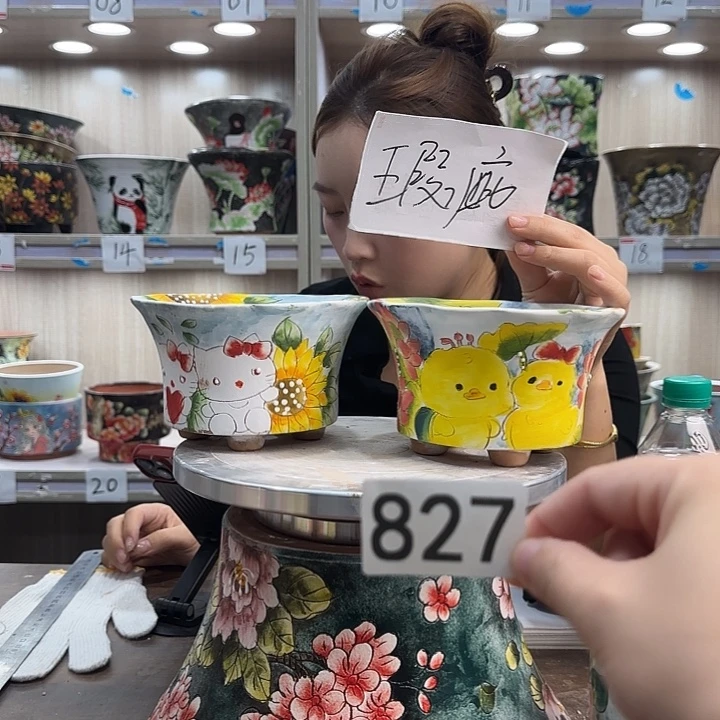 花盆紫砂瑕疵瑕疵827
