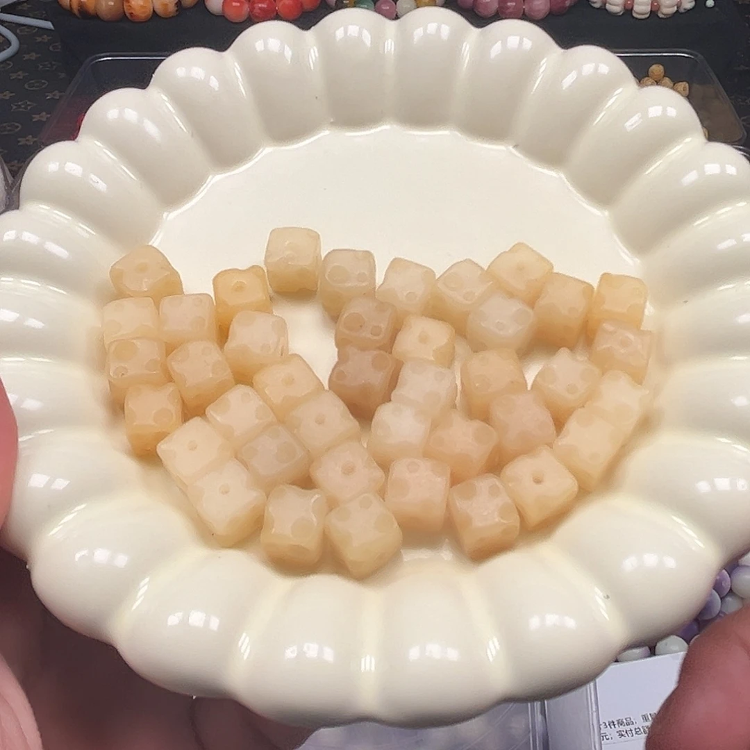 手串菩提根/象牙果20颗奶酪