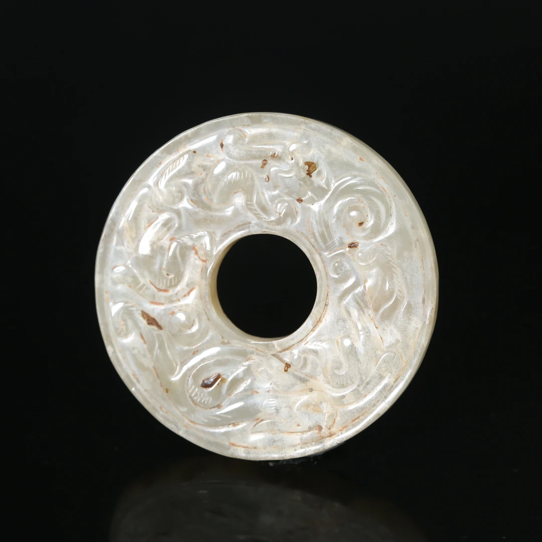 明代虬龙纹小玉璧WDZC250903005