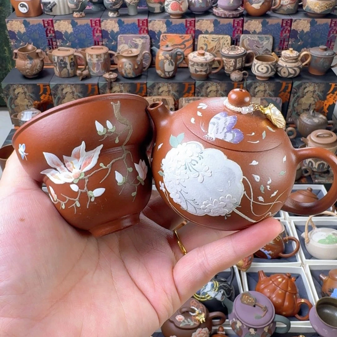 茶壶紫砂130cc原矿精工半手