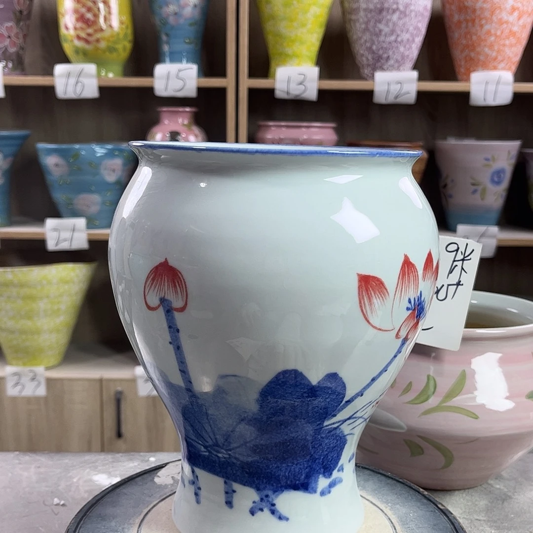景德镇陶瓷花盆花盆