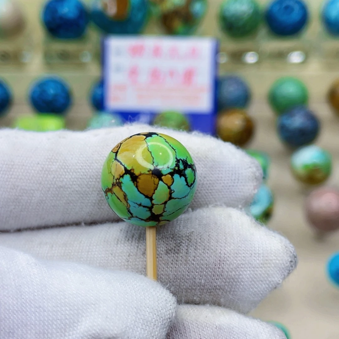 未镶嵌绿松石颈饰尺寸卡15.5