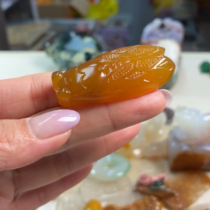 玛瑙/玉髓未镶嵌吊坠(不含链)