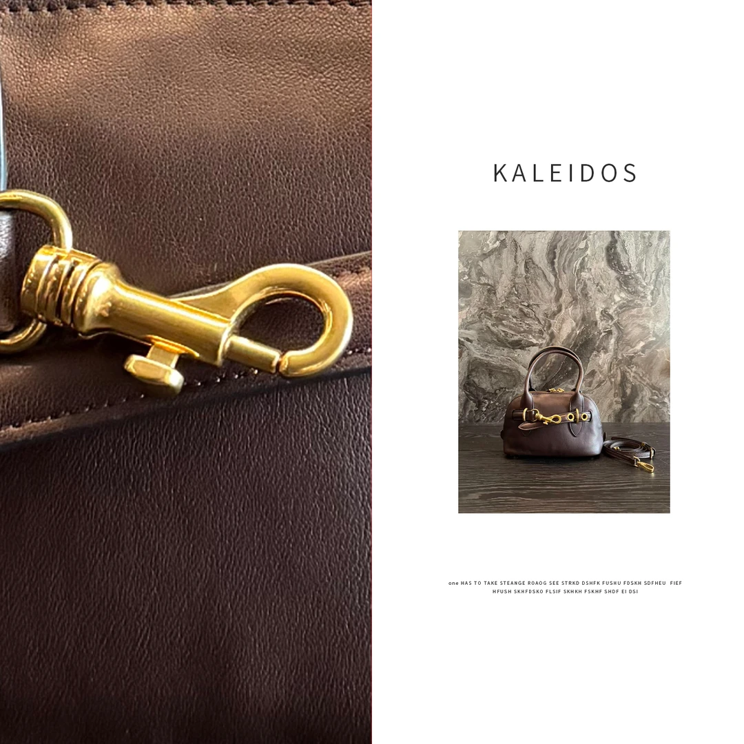 Kaleidos  植鞣牛皮  手提  贝壳女包