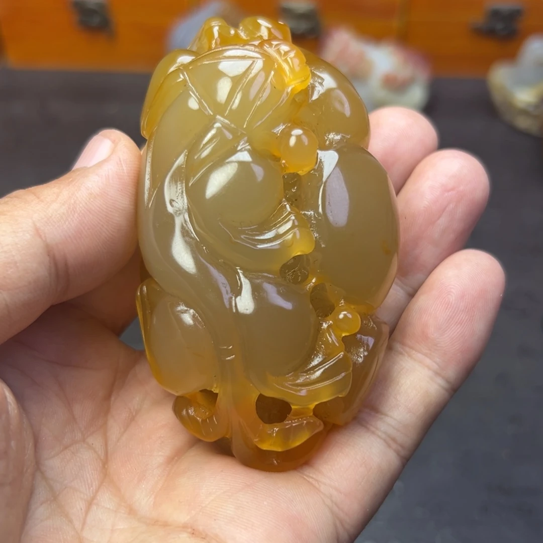 老***5未镶嵌手把玛瑙/玉髓