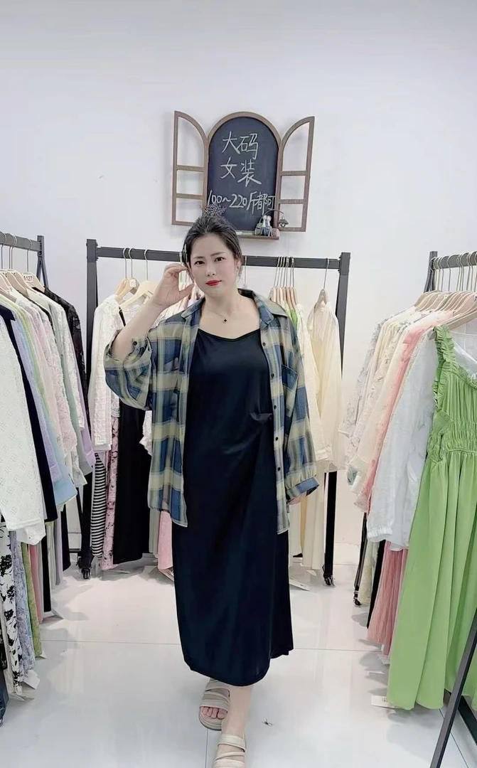 【A101-A170单裙子来这拍】2025年夏季爆款国风大码套装