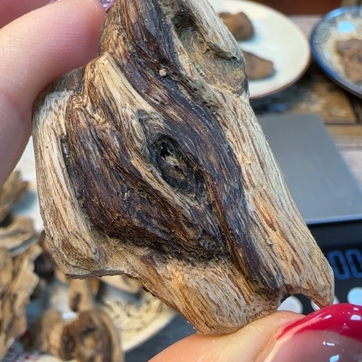 摆件沉香惠东野生虎斑2.89克