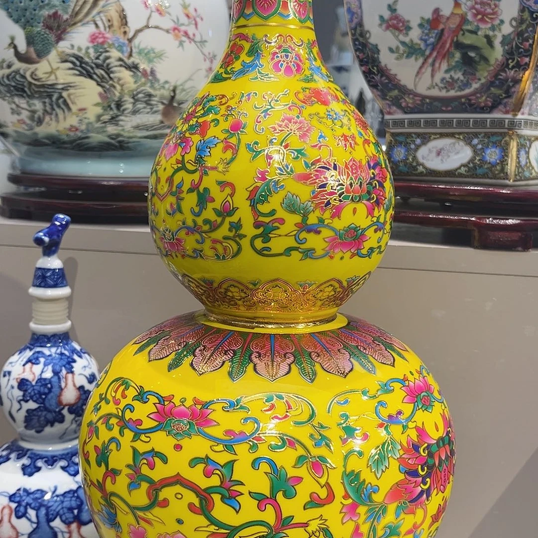 景德镇陶瓷32公分葫芦一个