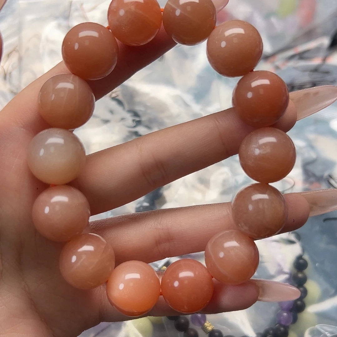 水晶手链未镶嵌27橙月光