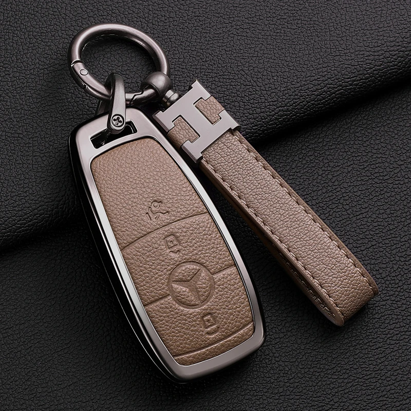 奔驰c260l钥匙套e300l车a200l cla glc gla glb220扣gle350 450壳