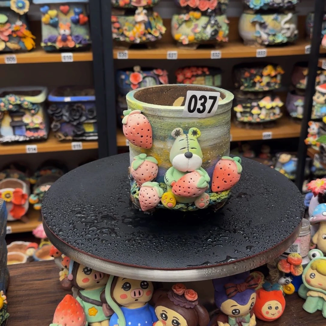 【闪购商品】粗陶手捏