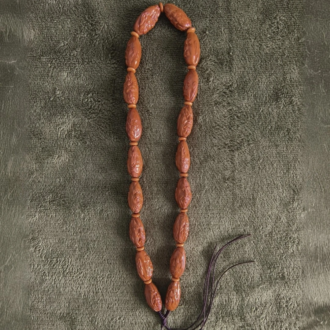 1.0/1.1小柳叶核双面三十六罗汉手工精修