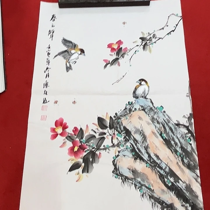国画手绘国画作品