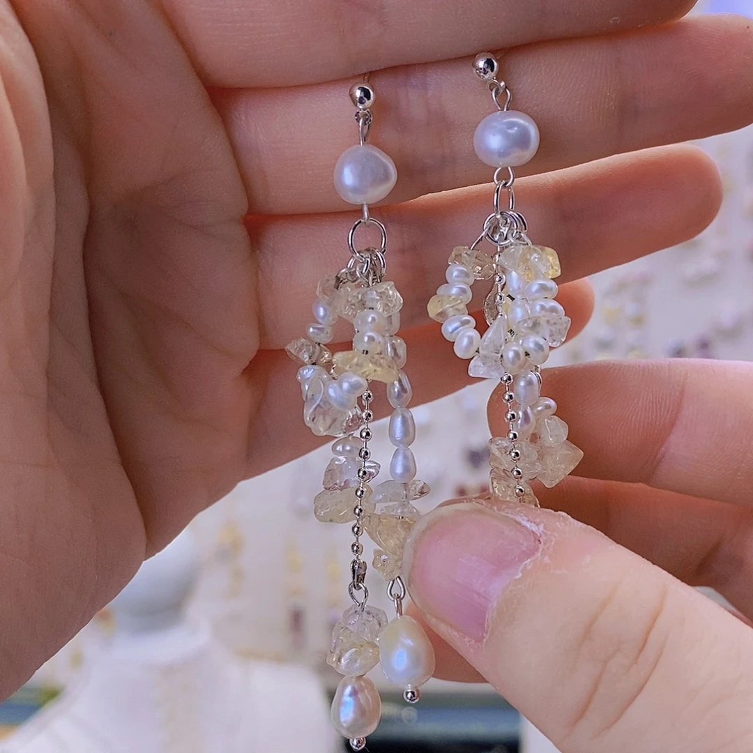 耳饰淡水珍珠未镶嵌