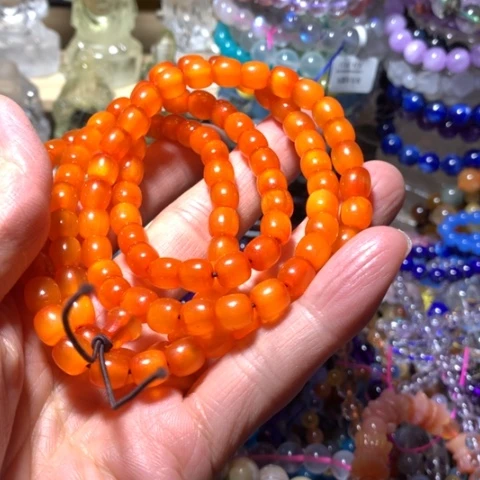 石英石非金属小*8mm手串