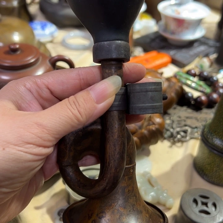 六***少铜藏乐家具摆件创意