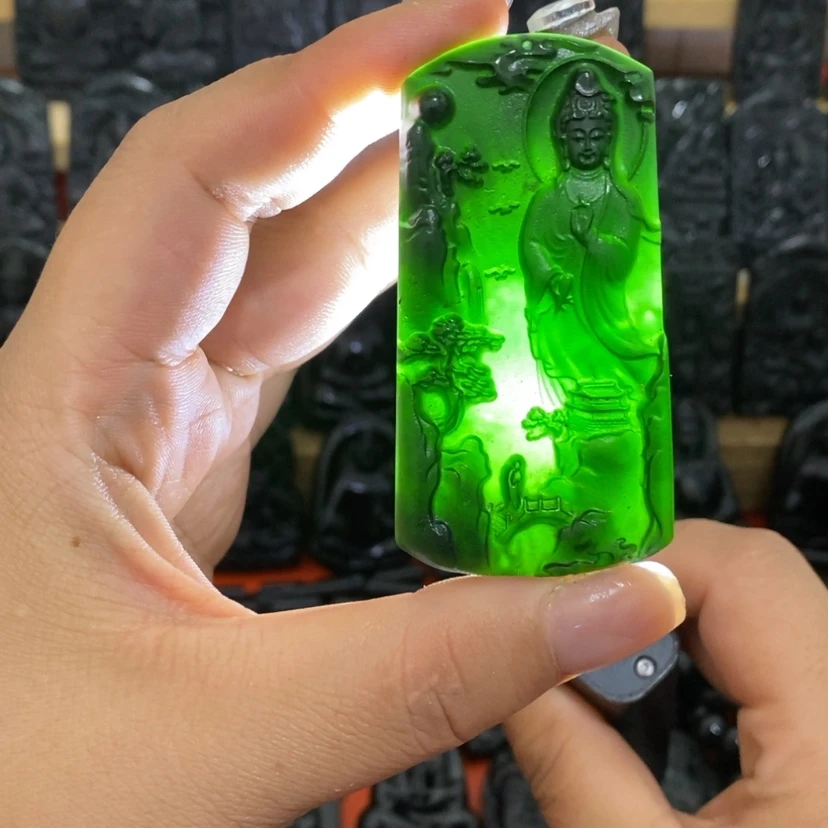 【闪购商品】未镶嵌蛇纹石玉颈饰