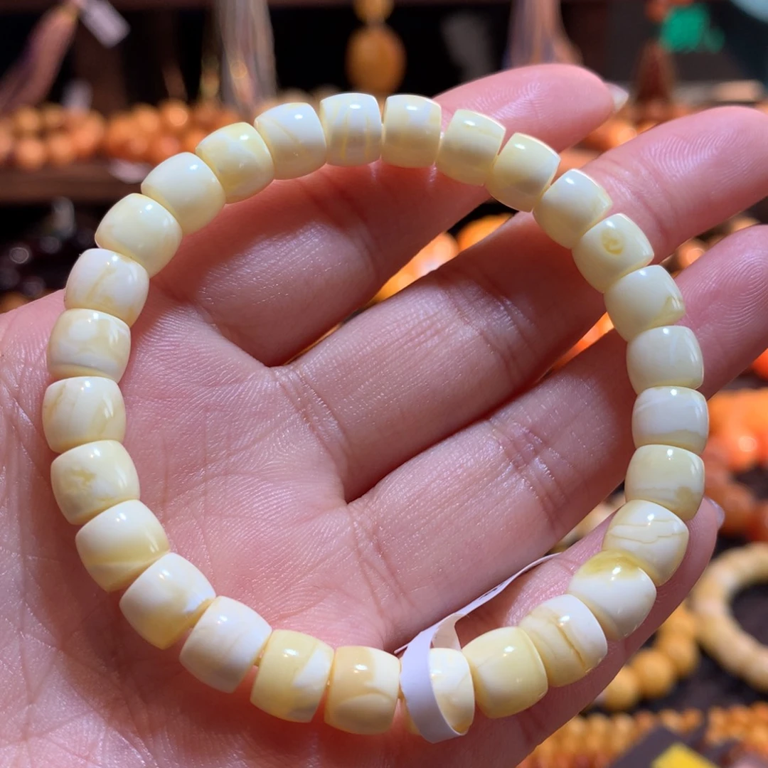 蜜蜡未镶嵌手串蜜蜡手串