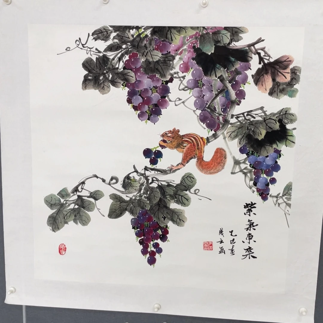 国画胡小春老师绘画