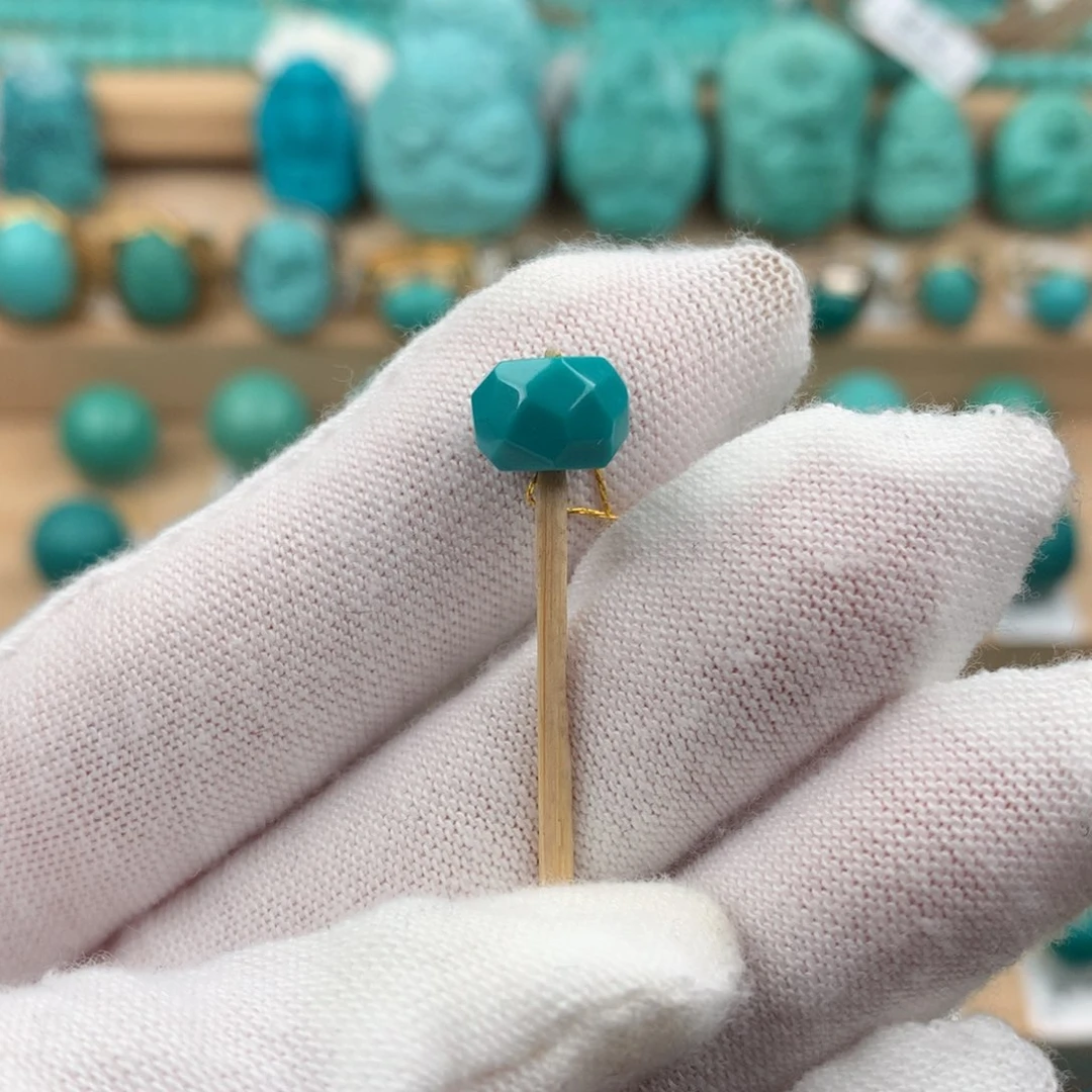 绿松石配饰未镶嵌卡9*6.6