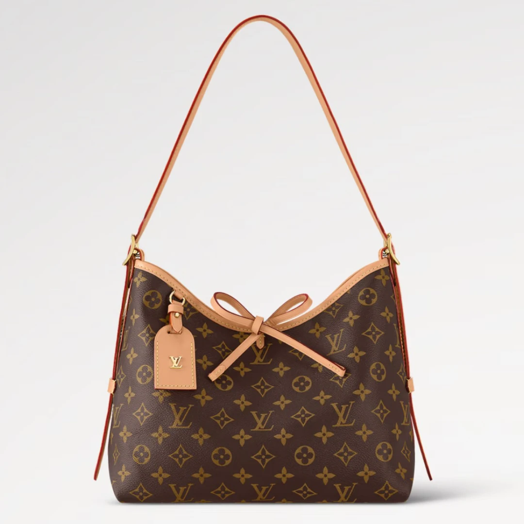 未使用 LouisVuitton/路易威登 carryall小号 芯片款 全原