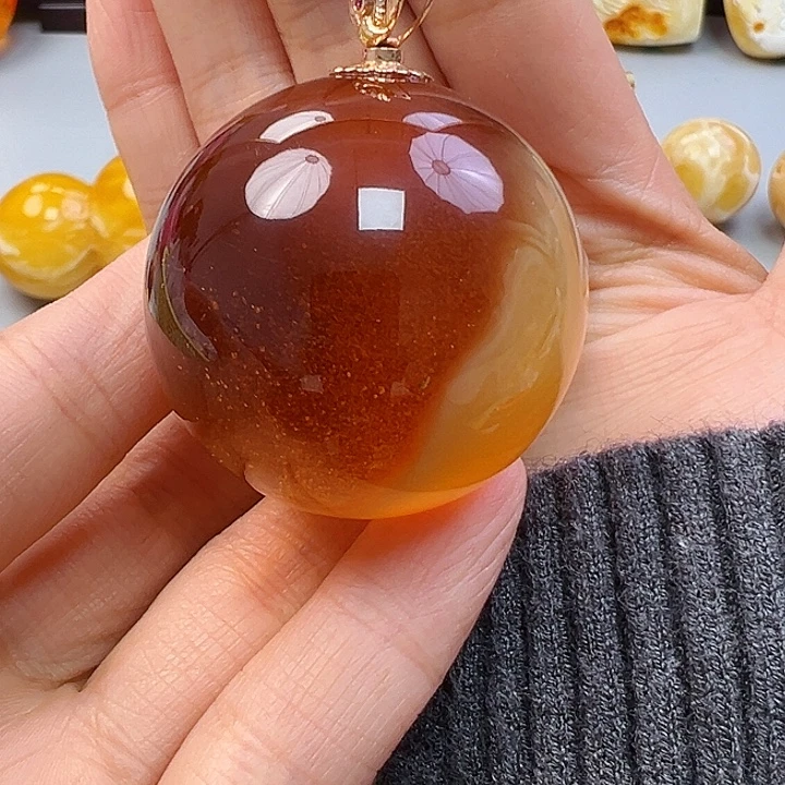 拉***仙蜜蜡未镶嵌珠宝奇石