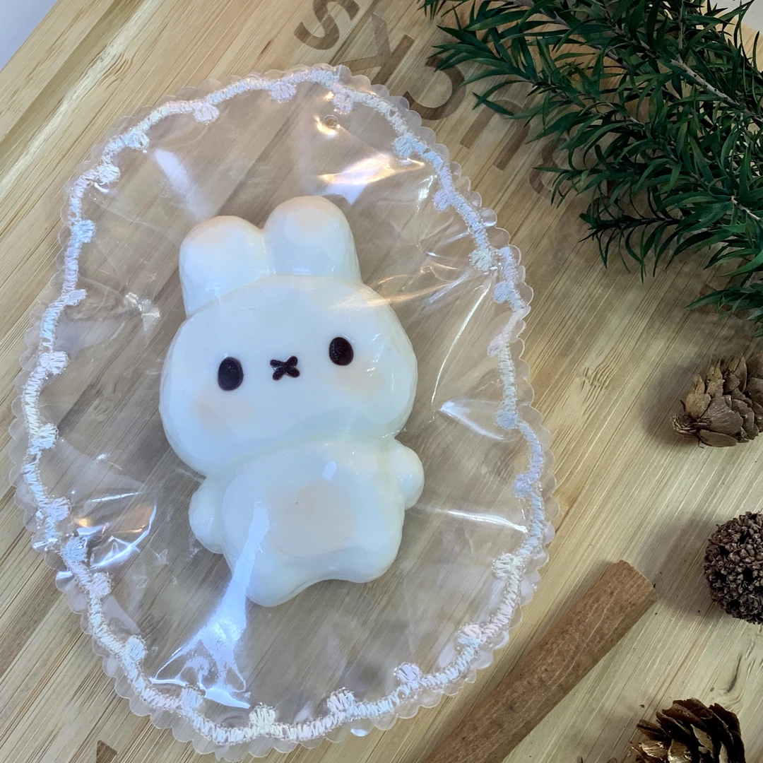 【腮红小兔】❤硅胶捏捏乐❤奶油泥感稀奶油感