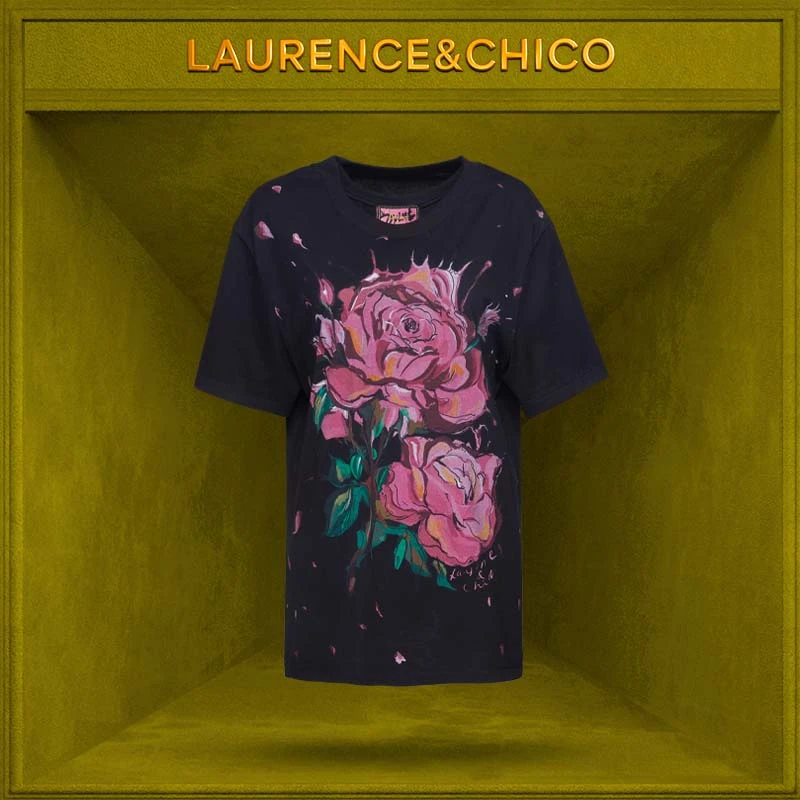 大艺术家系列T恤C4AX10111090情侣春夏设计师时尚休闲重工