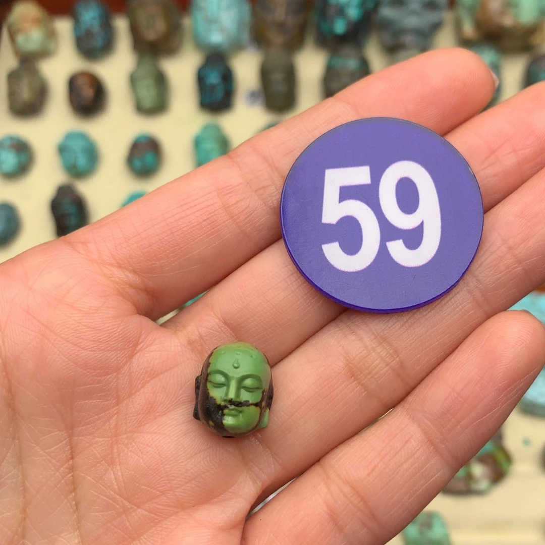 绿松石未镶嵌配饰