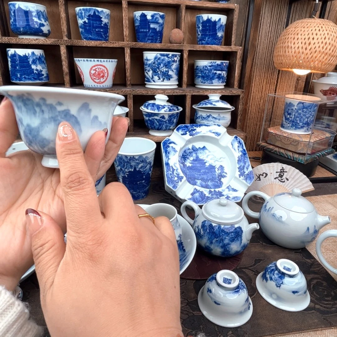 瓷片一笔一墨 叩玉山房