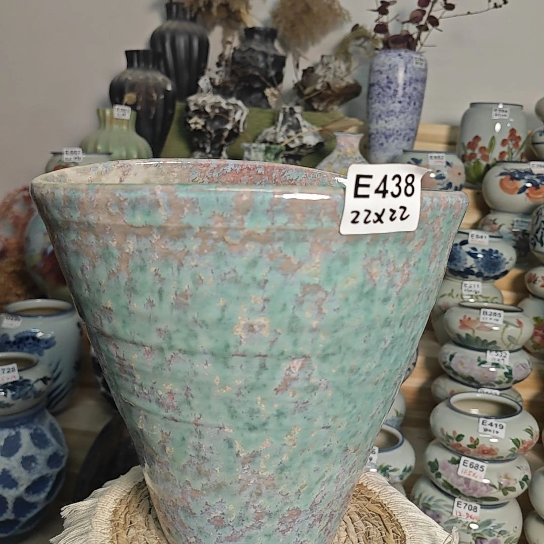 有孔 景德镇高温纯手绘E438